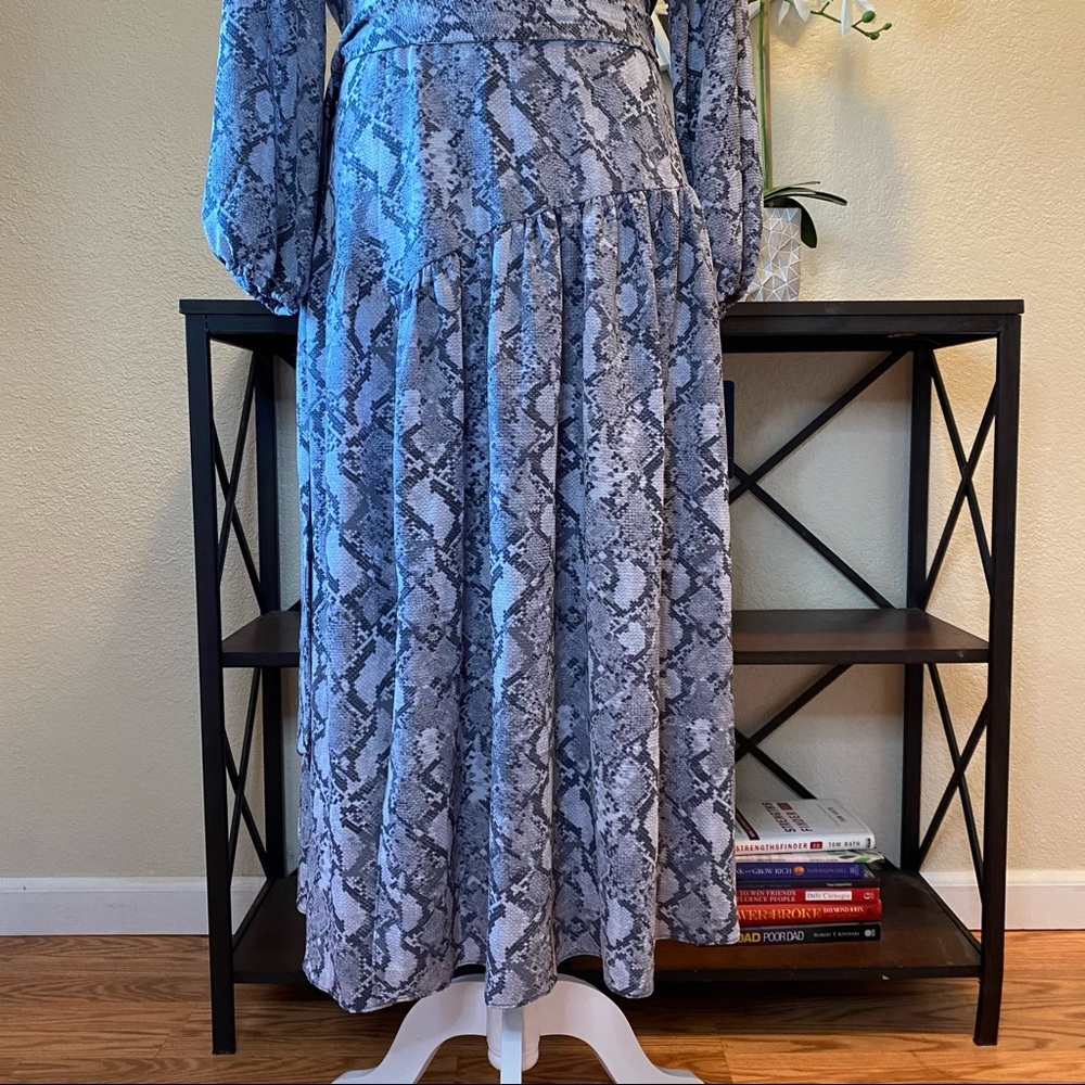 RACHEL Rachel Roy Raegan Snake Print Dress - Picture 5 of 13